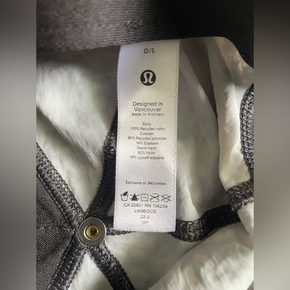 Lululemon Athletica Gray and Pink Tie-Dye Cap - Picture 7 of 7